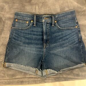 Madewell Classic Blue Jean Shorts